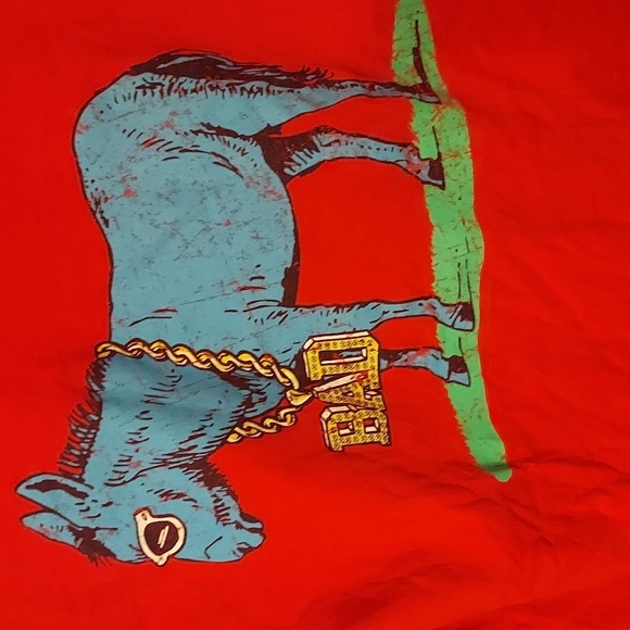 Wild 90s bad ass color ful graphic tee - Picture 1 of 2